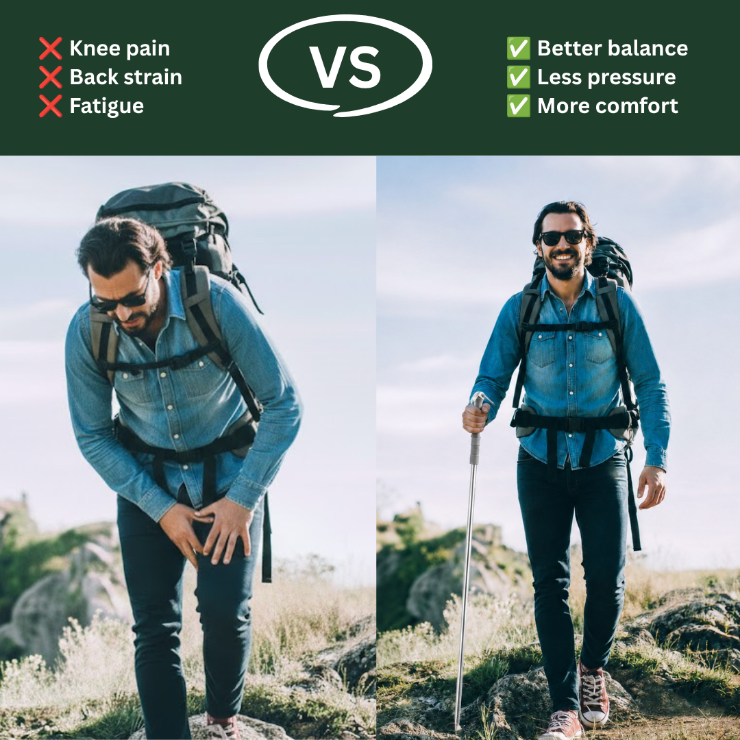 Journiq Tactical Hiking Stick